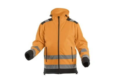 ARGEN kurtka ostrzegawcza softshell żółta